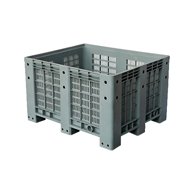 Caja plegable de plástico para paletas de frutas 810