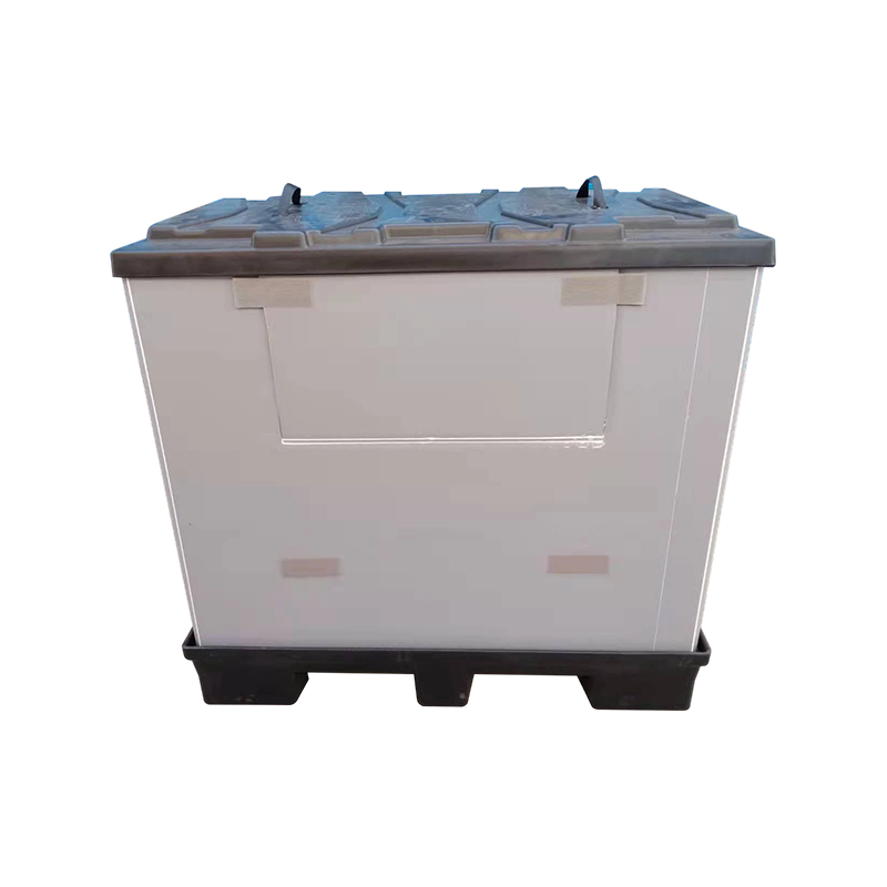 Caja de funda de paleta con panel de panal industrial a prueba de humedad
